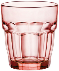 Склянка низька 270 мл серія "Rock bar PEACH" колір персиковий (418950)
