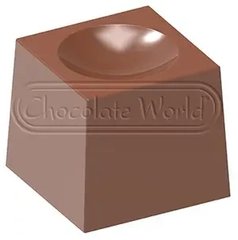 Форма для шоколаду "Квадрат з краплею" 22,50 x22, 50x20 мм (32 шт)