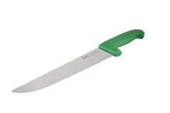 Кухонний ніж обвалочний професійний 26 см зелена нековзна ручка Europrofessional