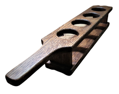 Дегустаційний сет для 4 чарок 42х7х6 (4) см Прямокутний, дерев'яний