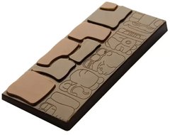 СF Форма для шоколадної плитки "Майя" 118х50х9 мм, 3х2 шт., 50 г