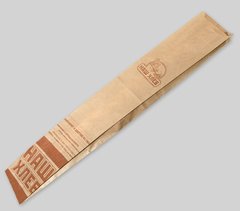 Пакет бумажный с боковой складкой для багета 57х9х4 см., 40 г/м2, 1000 шт/ящ бурый крафт (35000)