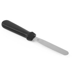 Лопатка кондитерська Hendi, вузька з поліпропіленовою ручкою, чорна, 1х1,7 см. (855706)