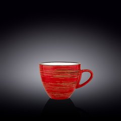 Чашка чайная Wilmax SPIRAL RED 300мл WL-669236/A