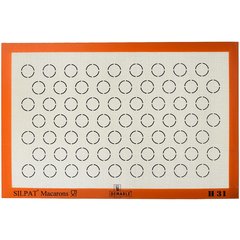 Силіконовий килимок для макаронс 58,5х38,5 см