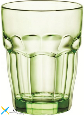 Склянка висока 370 мл серія "Rock bar MINT" колір зелений (418960)