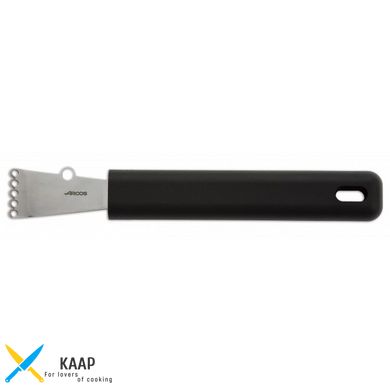 Кухонный нож для снятия цедры 4 см. Arcos с черной пластиковой ручкой (612800)