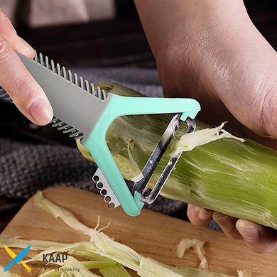 Багатофункціональний ніж для чищення овочів Y-форма 24 од у промо кор (неірж. сталь) ціна за 1од