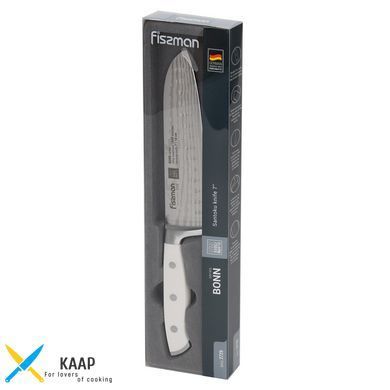 Ніж Fissman санток BONN 18 см X50CrMoV15 сталь (2729)