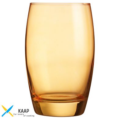 Склянка висока 350 мл, серія Salto Orange