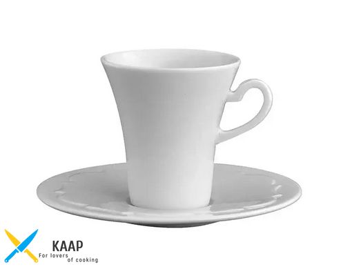 Чашка Caffe Lungo 90 мл із блюдцем 12 см серія "Vivaldi" 35970-002059 CA LU