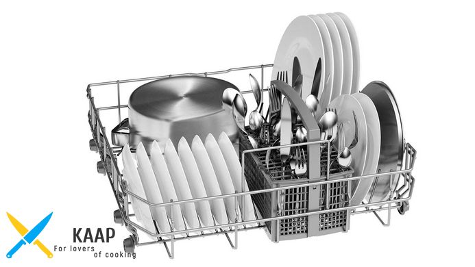 Посудомийна машина Bosch, 12компл., A+, 60см, дисплей, нержавіюча сталь