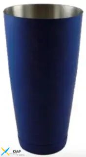 Шейкер 840 мл, сталь 18/10, цвет синий электрик