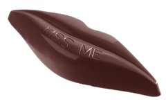 Форма для шоколаду "Губи" 102x36x19 мм, 7 шт. x 41 г