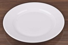 Тарелка круглая 28 см. фарфоровая, белая Kaszub, Lubiana