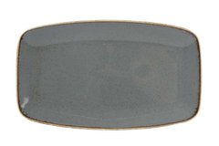 Блюдо прямоугольное 310х180 мм "Seasons Dark Gray"