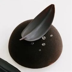 Шпатель для шоколадного декора h 60 мм (на 8 листиков) 20FH01S