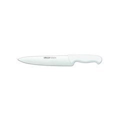 Кухонный нож поварской 25 см. 2900, Arcos с белой пластиковой ручкой (292224)