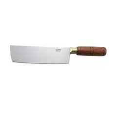 Кухонний ніж китайський з широким лезом (5 см), Winco з круглою дерев'яною ручкою (58797)
