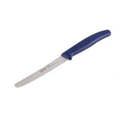 Набір ножів універсальних зубчастих 11 см, 12 шт. IVO з пластиковою ручкою, різні кольори Everyday I