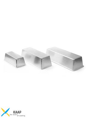 Форма для випікання прямокутна алюмінієва 30х11х7,5 см.