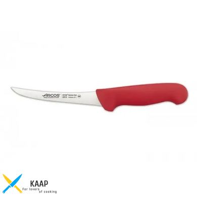 Кухонний ніж обвалочний 14 см. 2900, Arcos з червоною пластиковою ручкою (291222)