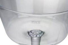 Фруктовниця-салатниця на ніжці 24 см скляна AVANT-GARDE Krosno 795188