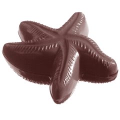 Форма для шоколаду полікарбонатна "морська зірка" 38х29 мм h7 мм, 3х6 шт./4 г Chocolate World 1124 CW