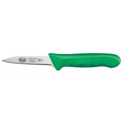 Набор ножей для очистки 8 см, 2 шт. STAL, Winco с зеленой пластиковой ручкой (4244)