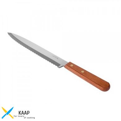Кухонный нож для хлеба (сэндвичей) 20 см. CAPCO с деревянной ручкой (94)
