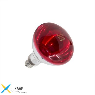 Лампочка инфракрасная, цвет красный, 250 Ватт