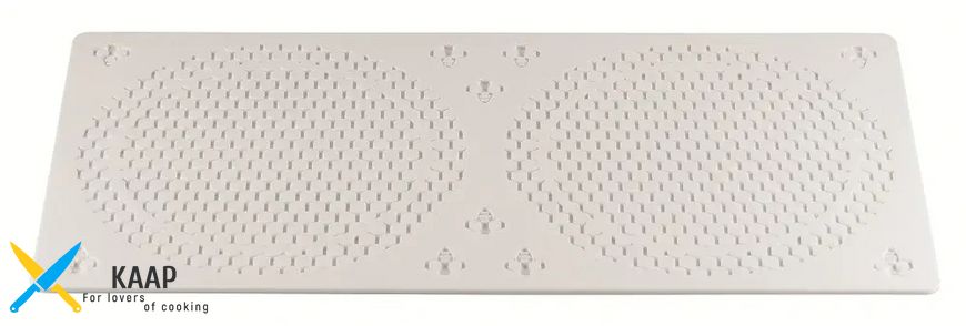 Силіконовий килимок "медові стільники" Ø140-180 ч2мм + 21x17,75 мм (форма 400x200 мм)