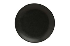 Тарілка кругла 24 см. порцелянова, чорна Seasons Black, Porland