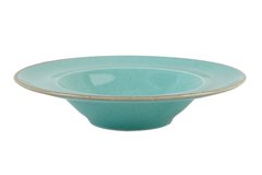Тарілка для пасти 25 см. порцелянова, бірюзова Seasons Turquoise, Porland