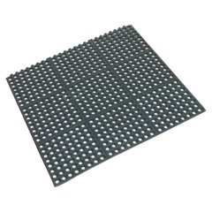 Гумовий килимок Beaumont чорний, 90x90x1.2 см (3683)