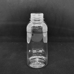 Пляшка одноразова 330 мл із широким горлом «Квадрат» кришка 38 мм прозора (без кришки)