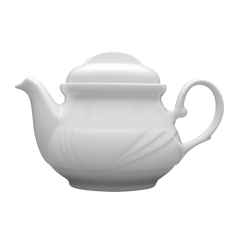 Чайник заварювальний 600 мл. фарфоровий, білий, Arcadia, Lubiana