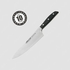 Нож кухонный 21 см. Manhattan, Arcos с черной пластиковой ручкой (160600)