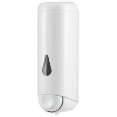 Дозатор жидкого мыла 0,25 л, белый, пластик. A60511WIN