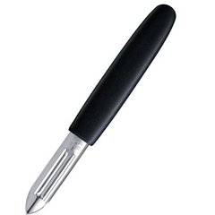 Кухонний ніж для чищення овочів 17х3,5 см. Stalgast із чорною пластиковою ручкою (334110)
