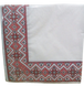 Салветки паперові банкетна 33x33 см 50 шт 2 шари SILKEN "ВИШИВАНКА" (червона)