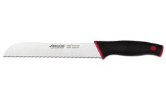 Кухонний ніж для хліба 20 см. DUO, Arcos із чорною пластиковою ручкою (147722)