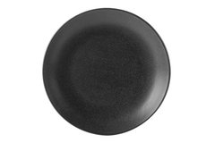 Тарілка кругла 28 см. порцелянова, чорна Seasons Black, Porland