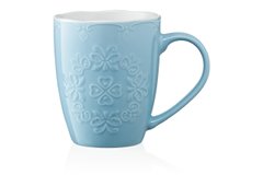 Чашка Barocco, 330 мл, голубая, фарфоровая ARDESTO