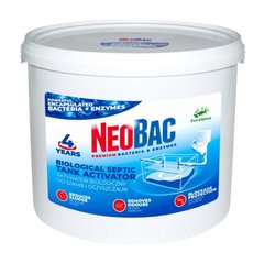 Активатор бактерий (биопрепарат) для септиков и очистных сооружений для удаления запаха, NeoBac5000