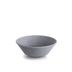 Салатник d 15 см, цвет светло-серый, серия "Granit" (без глазирования) G1Q1415