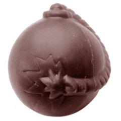 Форма для шоколаду полікарбонатна "бомбочка" 29х29 мм h 15 мм, 3х8 шт./16 г Chocolate World