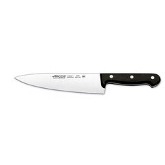 Кухонный нож поварской 20 см. Universal, Arcos с черной пластиковой ручкой (280604)