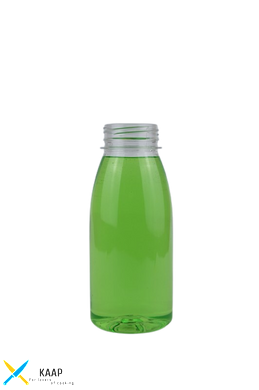 Бутылка ПЭТ Хата 0,25 литра пластиковая, одноразовая (крышка отдельно)