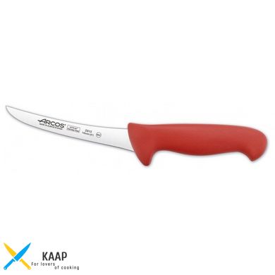 Нож кухонный обвалочный 14 см. 2900, Arcos с красной пластиковой ручкой (291322)
